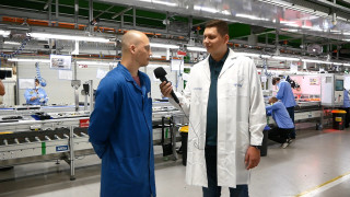 Factory specializing in the manufacturing of dish racks for dishwashers