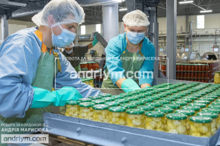 Worker for canning production