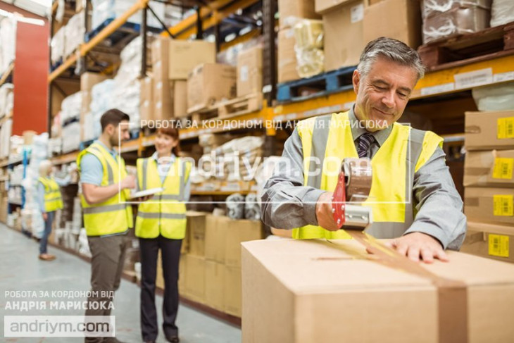 Food warehouse worker