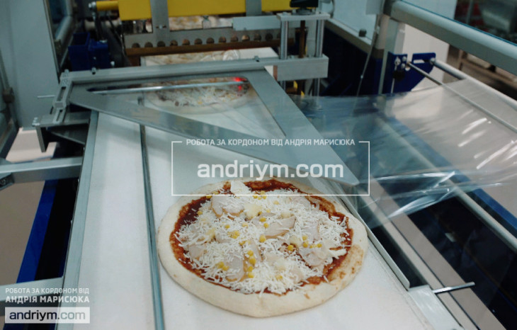 Worker at semi-finished product production