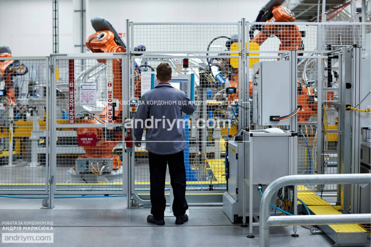 Automotive lock and handle production worker