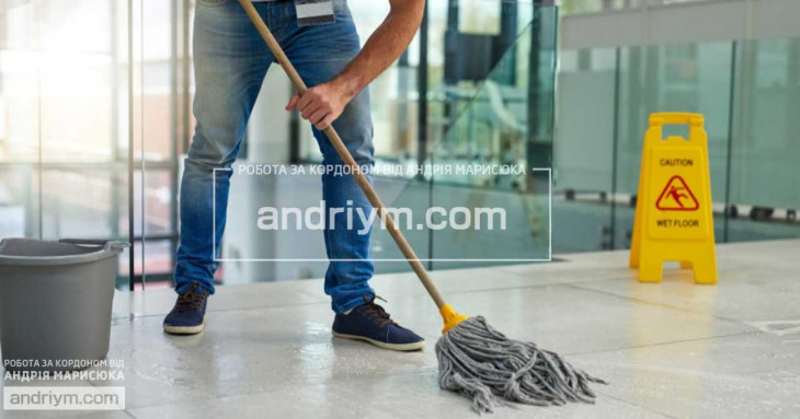 Cleaning worker